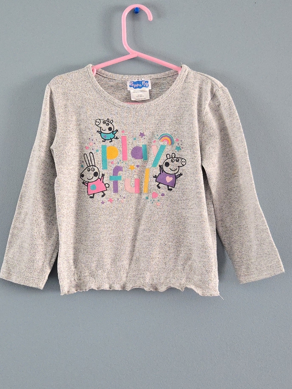 4T Peppa Pig Toddler Long Sleeve Top